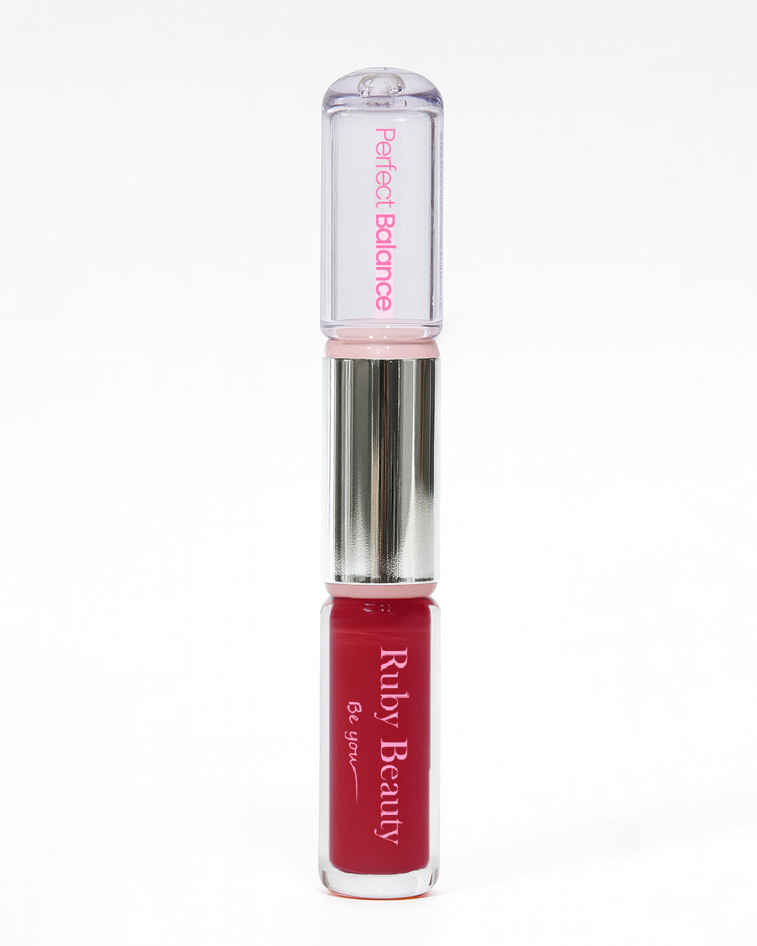 Ruby Beauty Perfect Balance 2-in-1 Lipstick and Lip Oil with glossy finish -SHADE 5