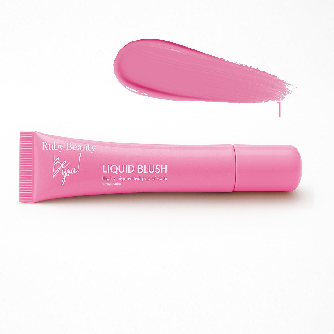 Ruby Beauty Liquid Blush Shade 01 β Pink