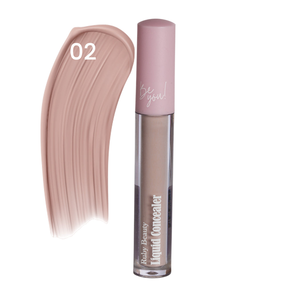 Ruby Beauty Liquid Concealer shade 02 – light neutral tone, closed tube