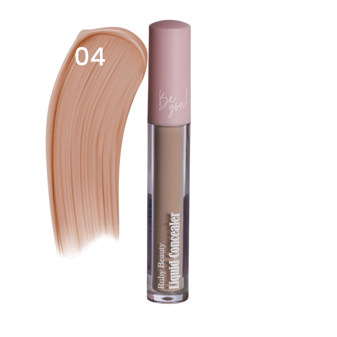 Ruby Beauty Liquid Concealer shade 04 – medium beige tone, closed tube