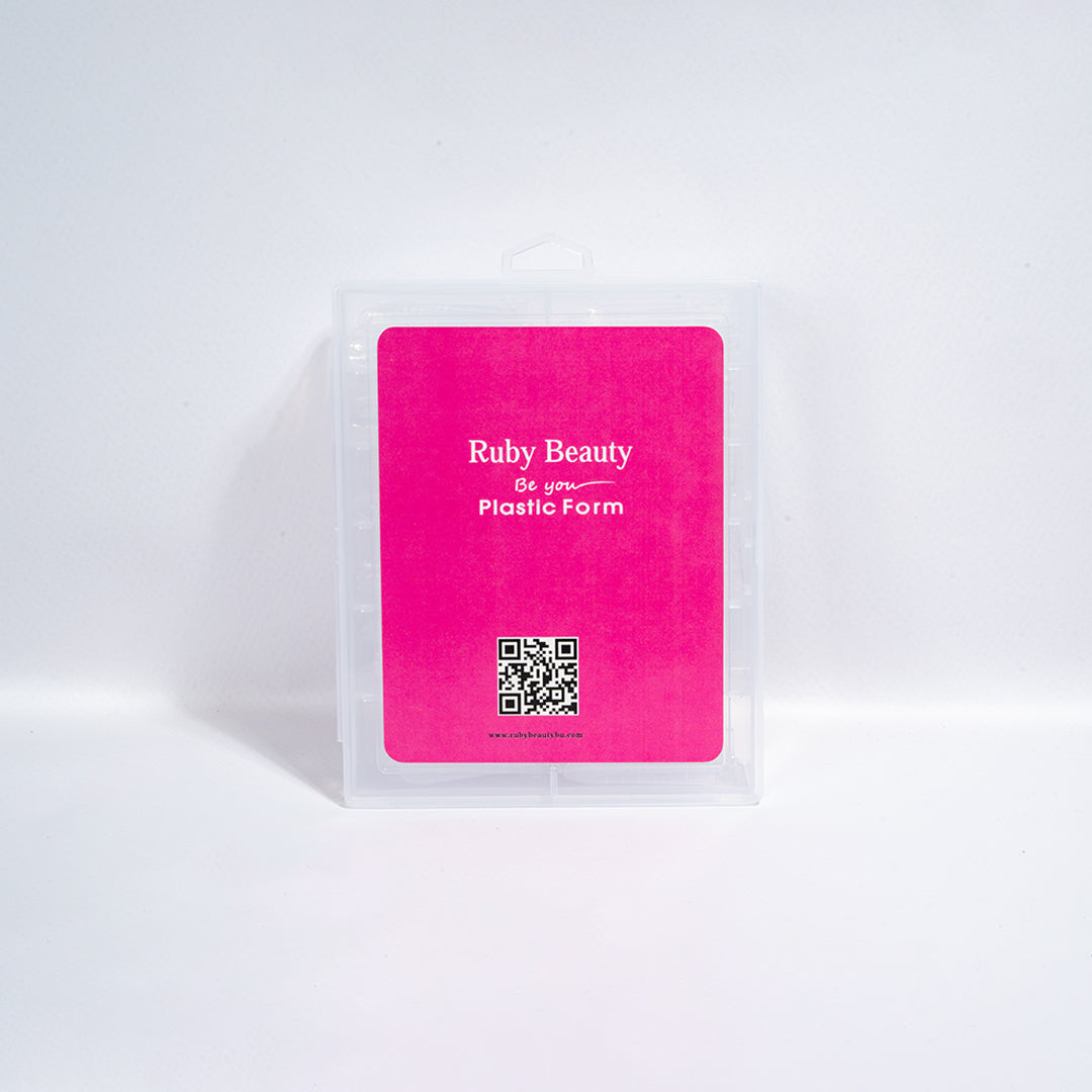 Ruby Beauty Plastic Nail Forms Kit - Cover View