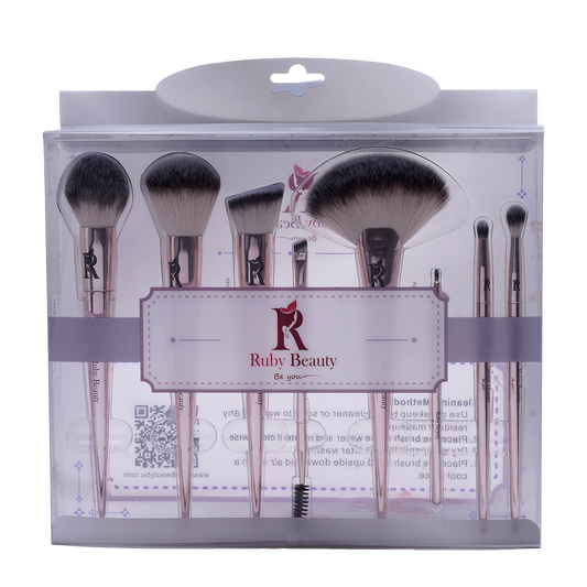 Makeup Brush Set (8 pcs)