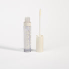 Ruby Beauty Clear Diamond lip oil with opened applicator - transparent gloss shine
