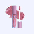 Ruby Beauty Matte Liquid Lipstick shade 198 bold cherry red