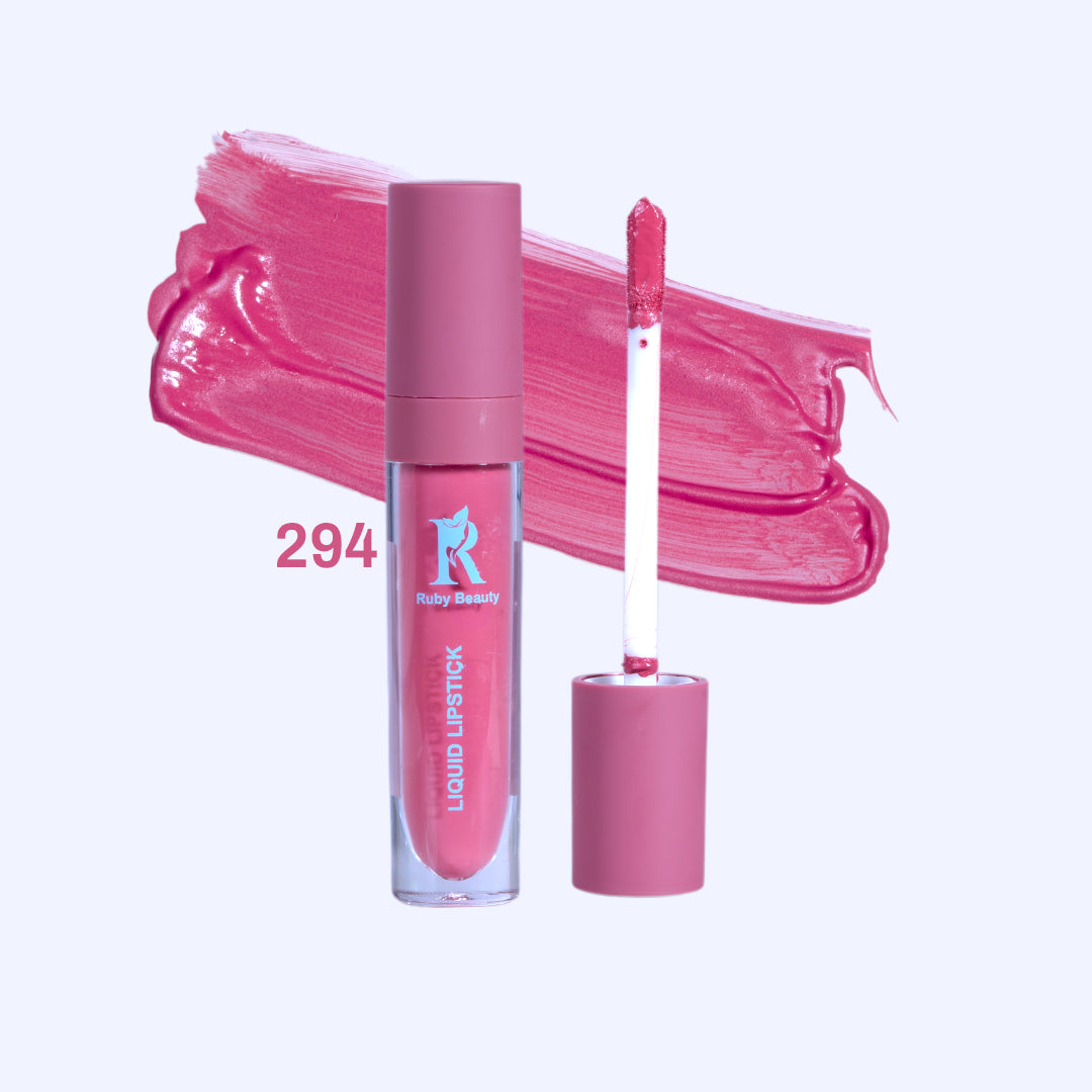 Ruby Beauty Matte Liquid Lipstick shade 294 bright fuchsia pink
